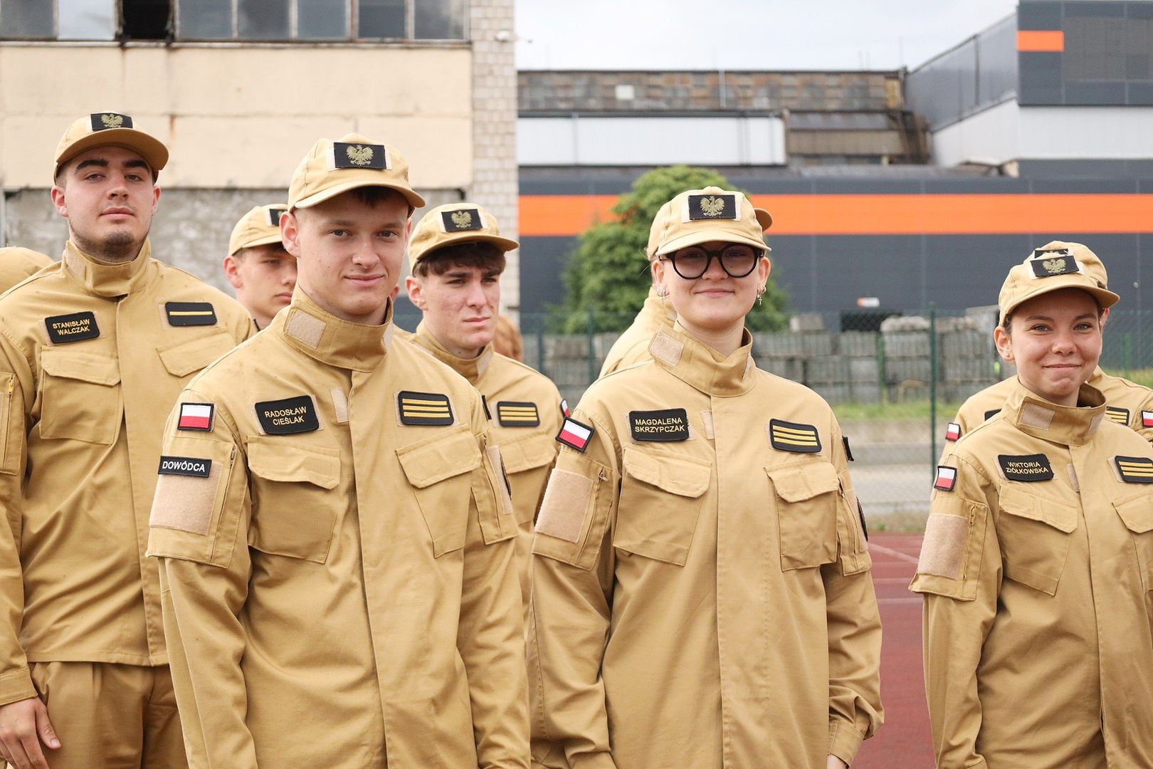 Piąta uroczysta defilada uczniów ZST Śrem