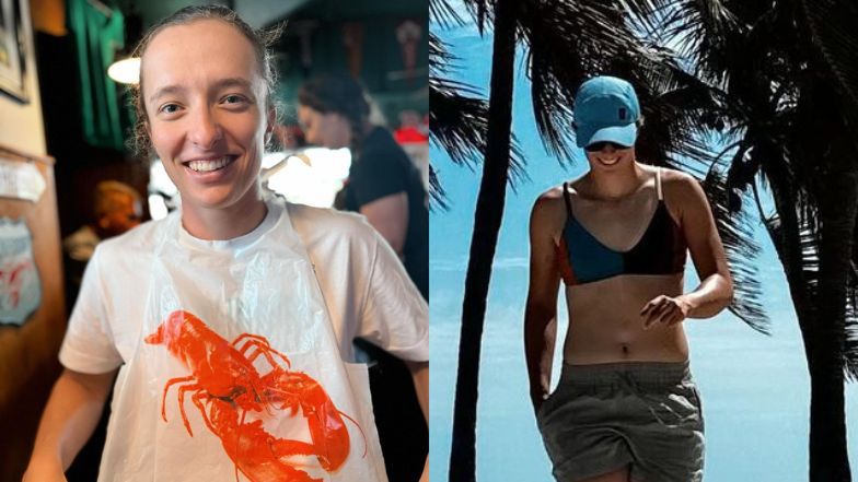 Iga Świątek na wakacjach 