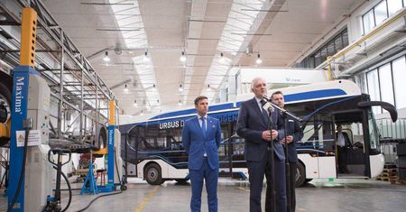 Ursus zaprezentował autobus elektryczno-wodorowy. Będzie produkowany w Lublinie