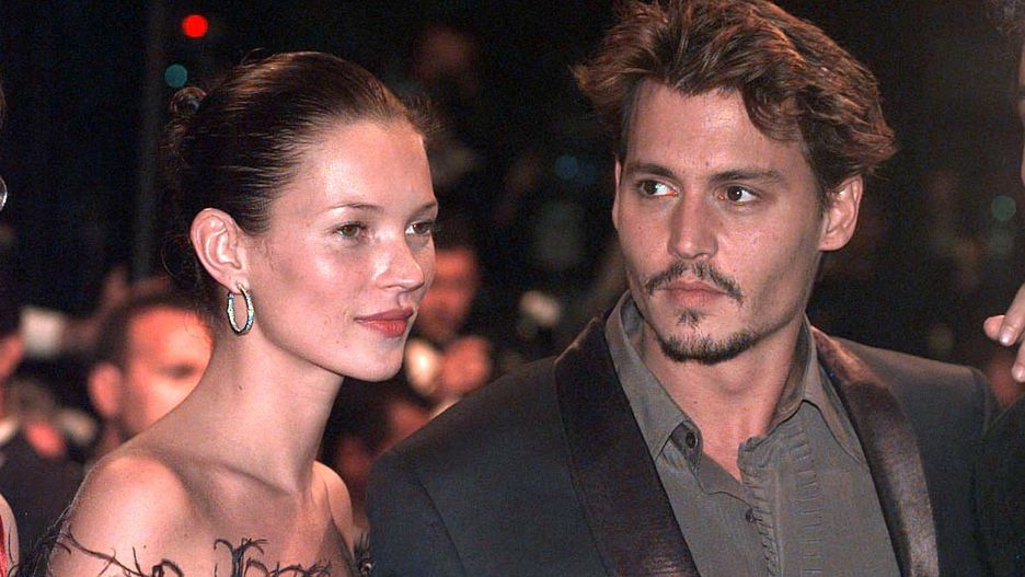 Kate Moss i Johnny Depp w latach 90. byli parą 