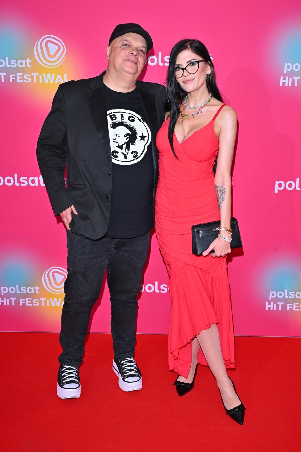 Czułości Krzysztofa i Karoliny Skibów na Polsat Hit Festiwalu