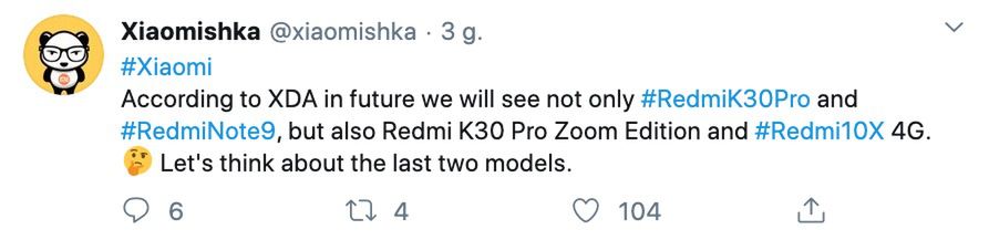 Xiaomi idzie jak burza. Redmi Note 9 zapowiedziany 4