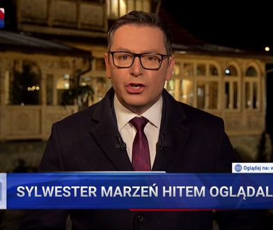 "Wiadomości" znowu to zrobiły. Pochwała "Sylwestra Marzeń" trwała prawie 20 minut