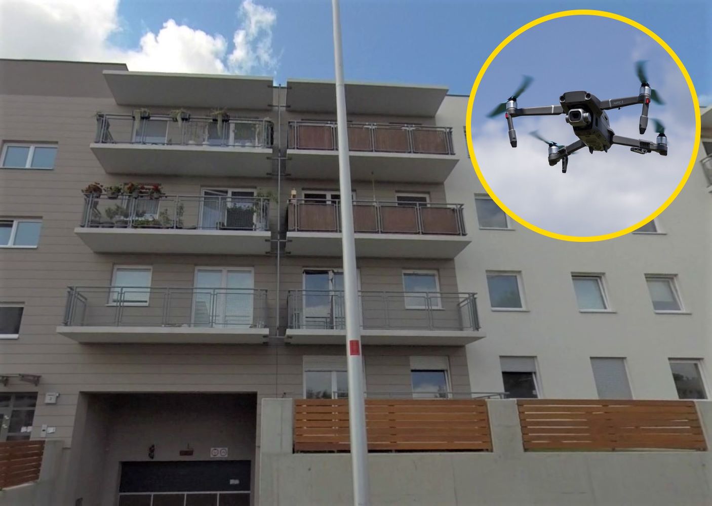 Panika na wrocławskim osiedlu. Przed oknami lata dron. To nowa metoda złodziei?