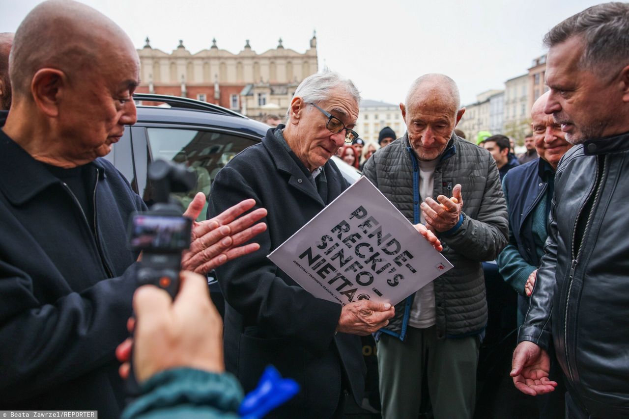 Robert De Niro w Krakowie