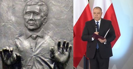 Sasin z PiS: "Mamy prawie milion złotych na budowę pomników: smoleńskiego i Lecha Kaczyńskiego!"