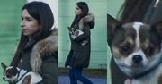 Marta Kaczyńska z psem po rozprawie rozwodowej (FOTO)