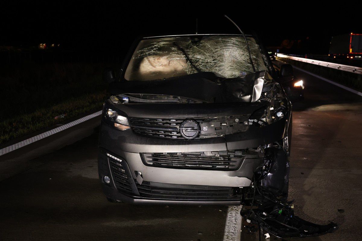 Legnica: Śmiertelne potrącenie pieszego na autostradzie A4 pod miastem