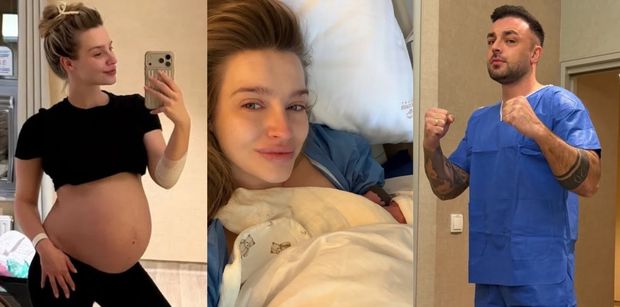 Wzruszona Karolina Pisarek relacjonuje swój PORÓD. Uspokajamy: FILMU BRAK (ZDJĘCIA)