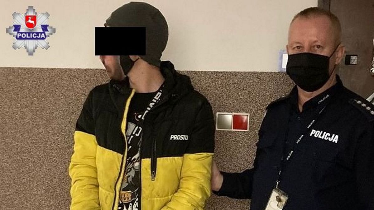 Policjanci zatrzymali 18-letniego mieszkańca Łęcznej, który wybił szyby w oknach zakrystii na terenie parafii w Łęcznej. 