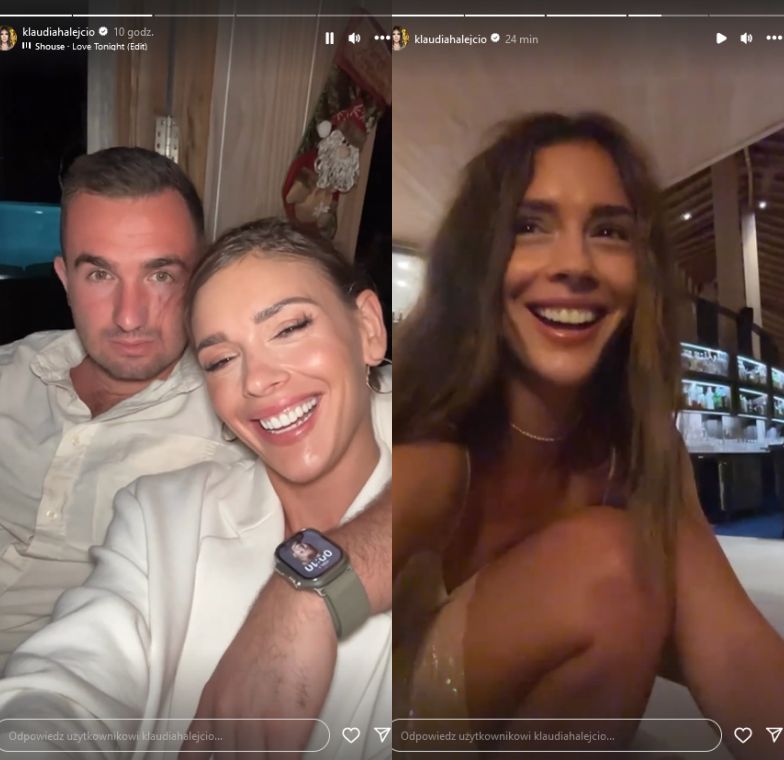 Klaudia Halejcio wypoczywa z narzeczonych w luksusowym hotelu na Malediwach