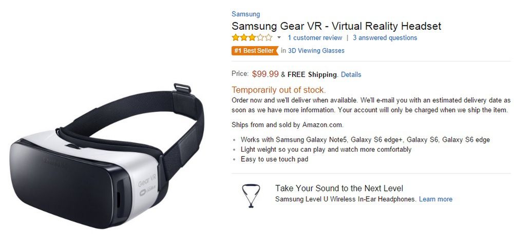 Ogromne zainteresowanie Samsung Gear VR 2