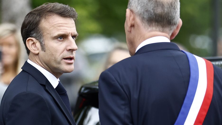 Prezydent Emmanuel Macron