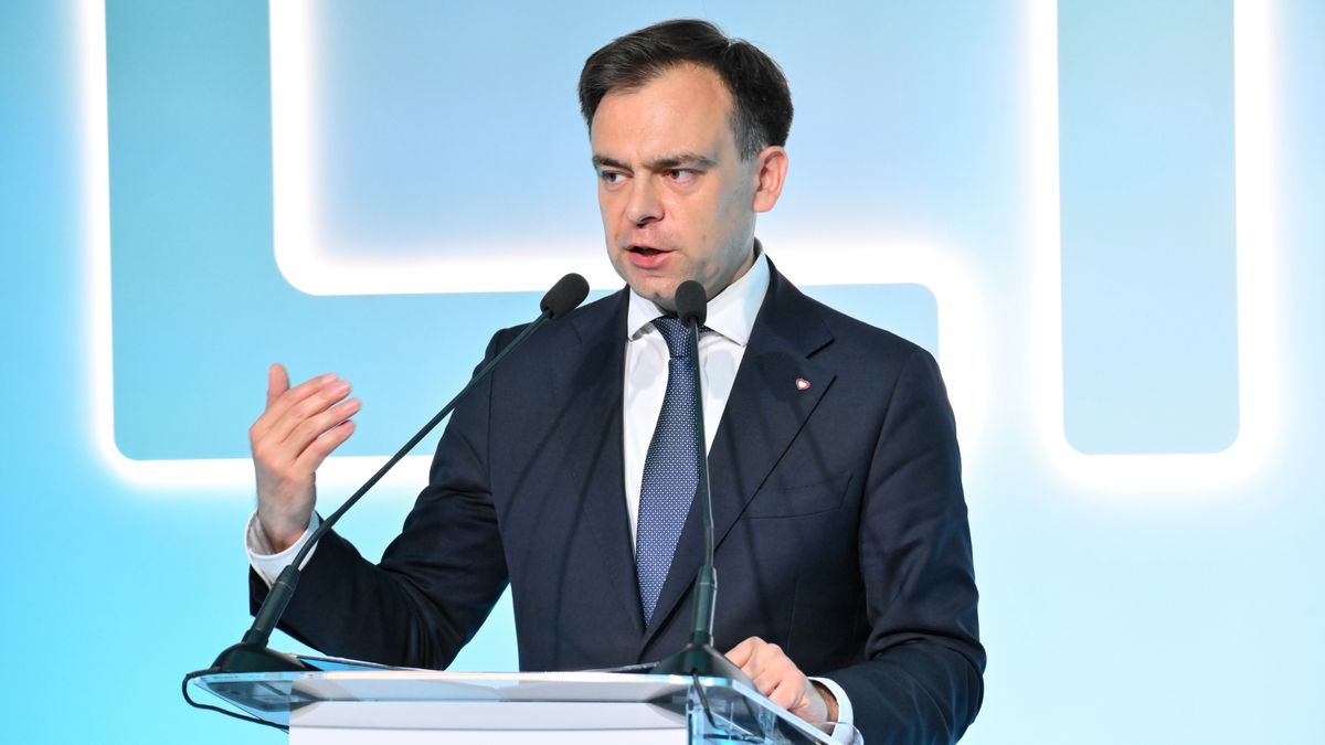 Minister finansów Andrzej Domański