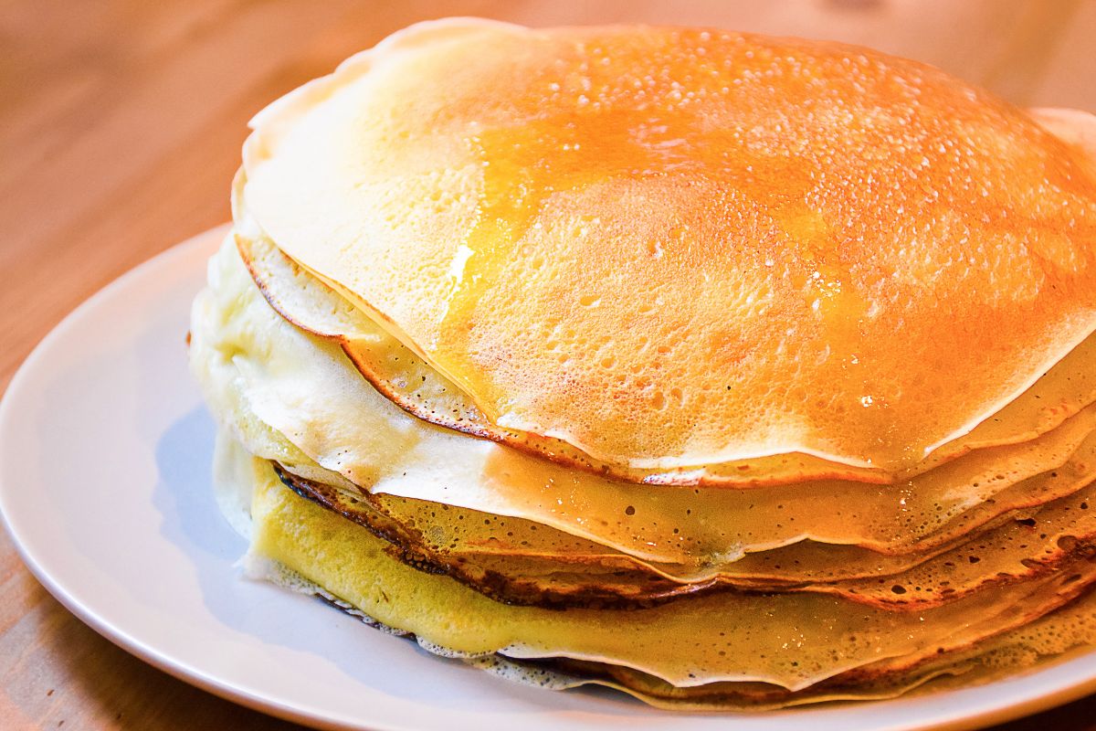 Flexible pancakes with buttermilk