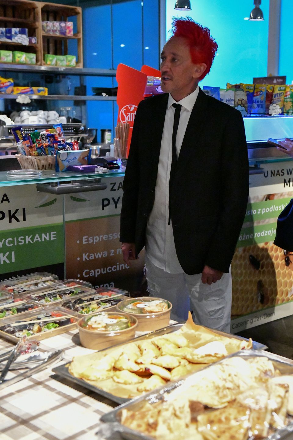 Michał Wiśniewski świętuje przy kawie i naleśnikach