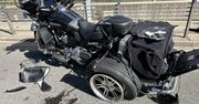 Wypadek na trasie S2. Motocyklista w szpitalu, utrudnienia w ruchu