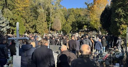 Poruszające słowa padły na cmentarzu. Pożegnali Marcina pogryzionego przez psy