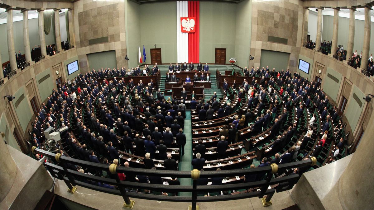 Sala Posiedzeń w Sejmie