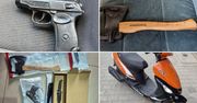 19-latek zatrzymany w Kozłówku. Groził  nożem i atrapą broni