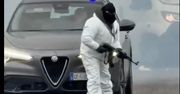 "Wysadzili konwój z pieniędzmi na autostradzie – dwóch bandytów złapano po pościgu z helikopterem"