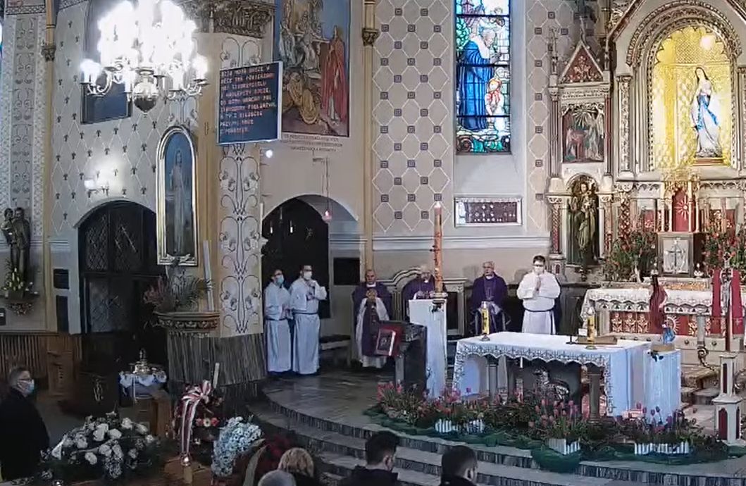 Śląskie. Pogrzeb wicestarosty bielskiego Grzegorza Szetyńskiego odbył się 6 kwietnia w Kozach.