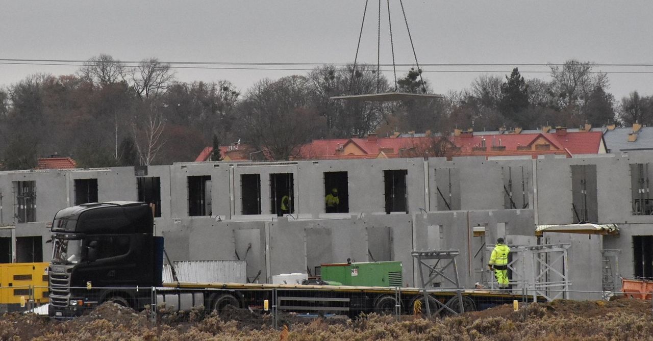 Malbork: Trwa budowa osiedla Społecznej Inicjatywy Mieszkaniowej