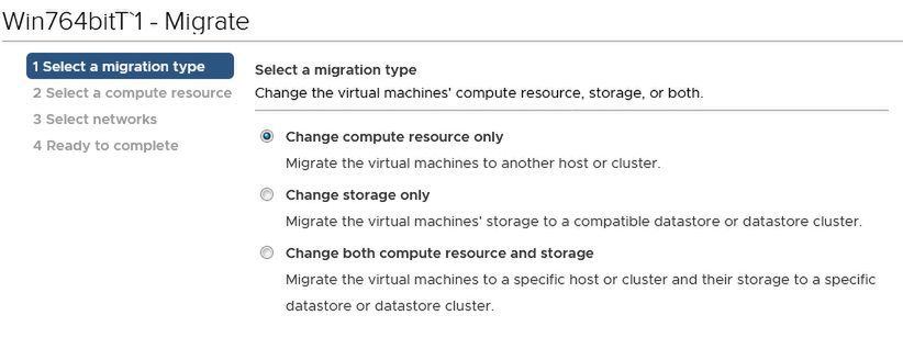 VMware - migracja maszyny wirtualnej