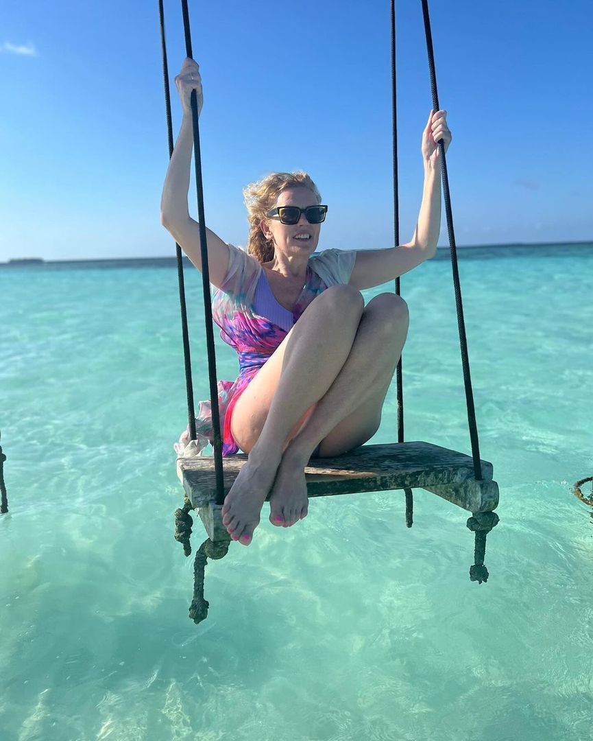 Dorota Chotecka poleciała na Malediwy 