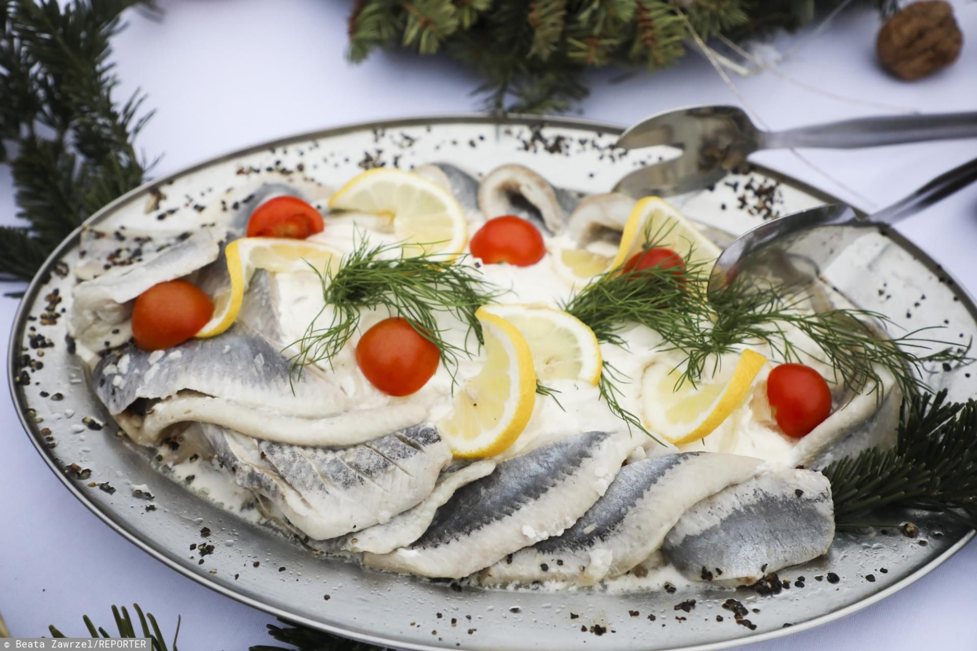Śledź na wigilijnym stole
