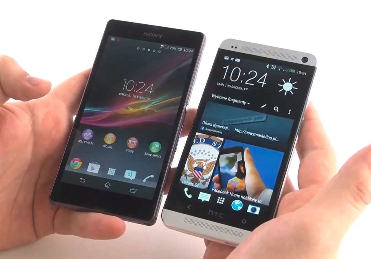 HTC One i Sony Xperia Z