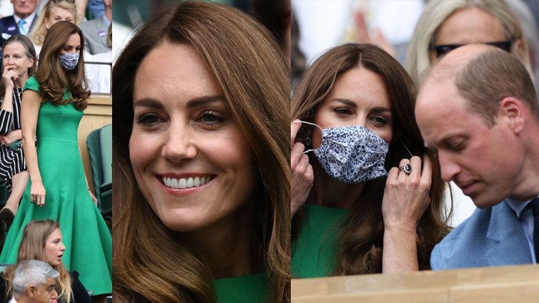 Księżna Kate i książę William na finale kobiecego Wimbledonu 