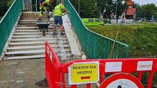 Toruń: Zmiany na Garbatym Mostku. Ruszyły prace, które odczują piesi