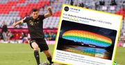 Dziwny wpis TVP Sport. Stadion w tęczowych barwach w tekście o klubie Lewandowskiego