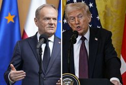 Trump nazwał Tuska "przyjacielem". "Zabawna sytuacja"