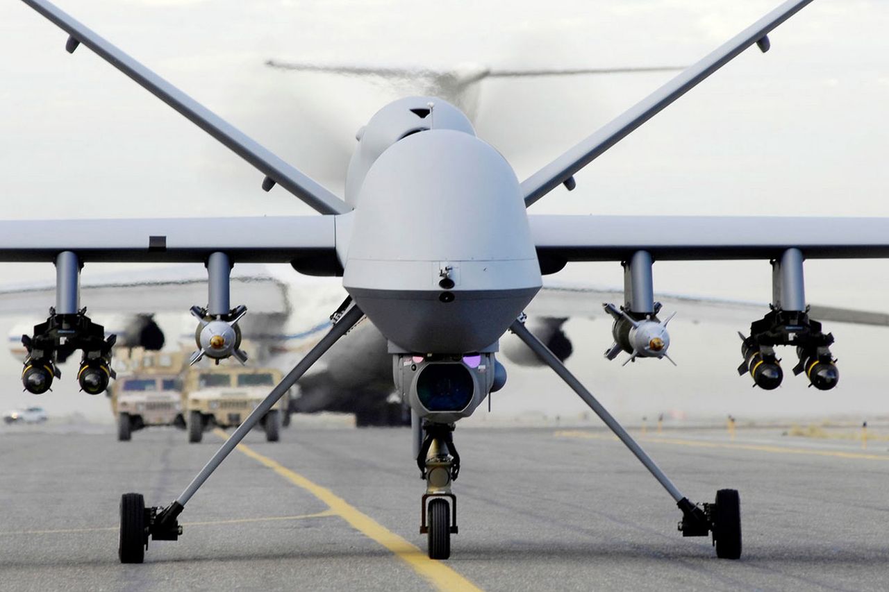 Mirosławiec. Awaryjne lądowanie amerykańskiego drona MQ-9A Reaper