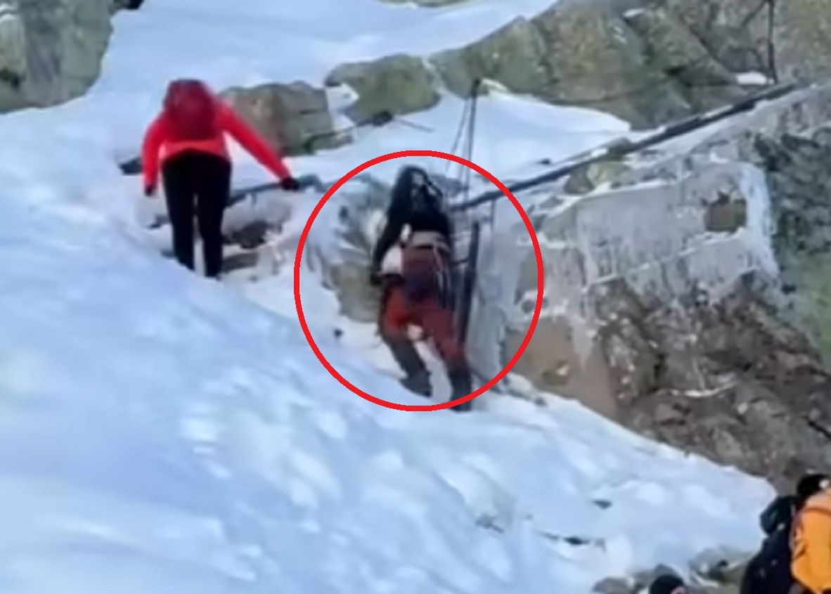 Wnieśli dziecko na Rysy. Bulwersujące nagranie z Tatr. "Nie chcieli pomocy"