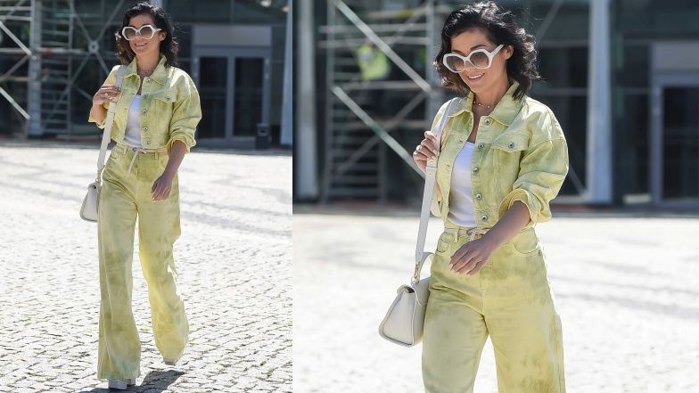 Katarzyna Cichopek fotografuje się z fanami przed "Pytaniem na śniadanie"