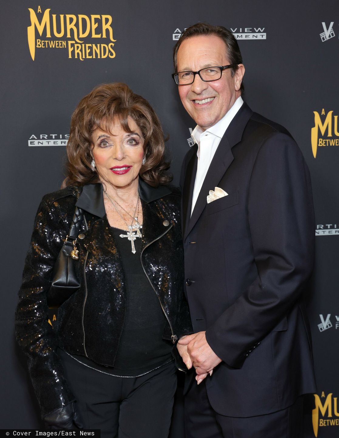 Joan Collins z mężem