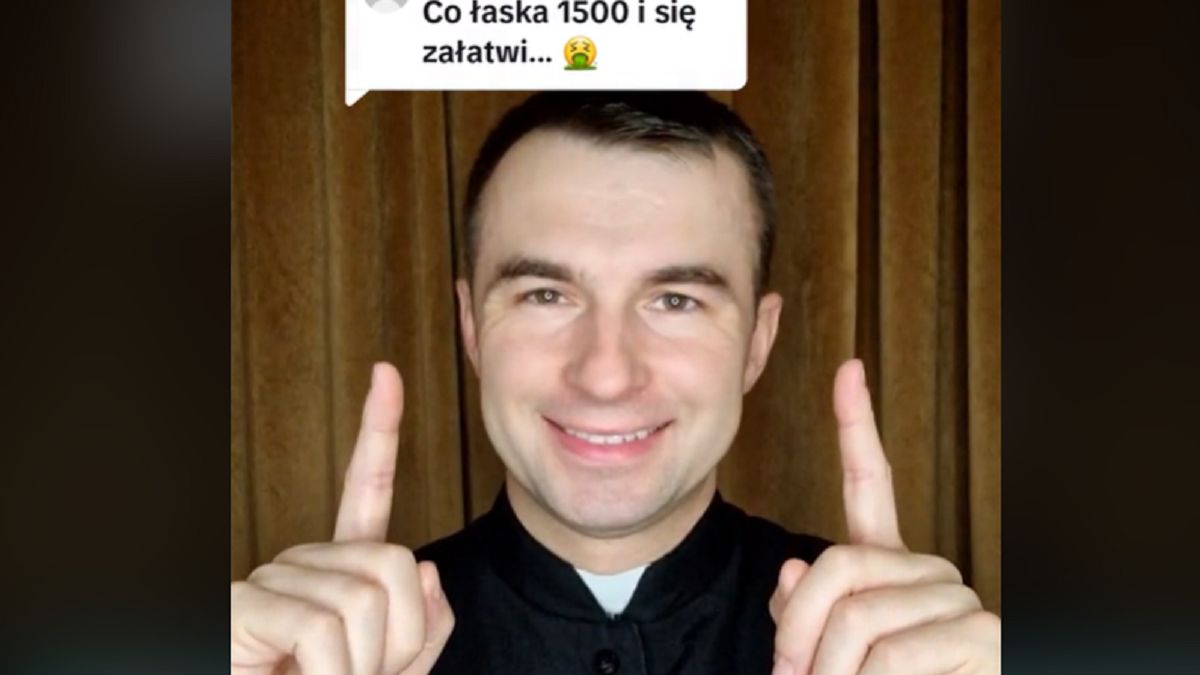 "Co łaska 1500 i się załatwi". Ksiądz odpowiada wiernemu. 