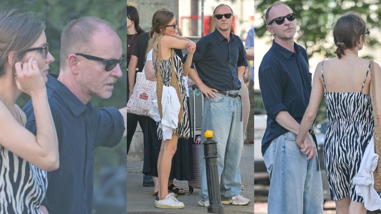 Jacek Borcuch z młodszą partnerką