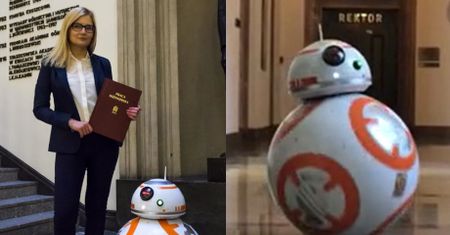Polska studentka zbudowała robota z "Gwiezdnych Wojen"