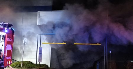 Podpalił market budowlany. Ponad milion złotych strat w Zielonej Górze