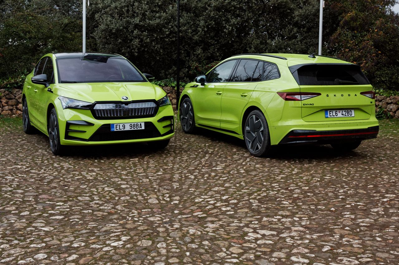 Škoda Enyaq RS debiutuje z wyższą mocą i lepszym zasięgiem