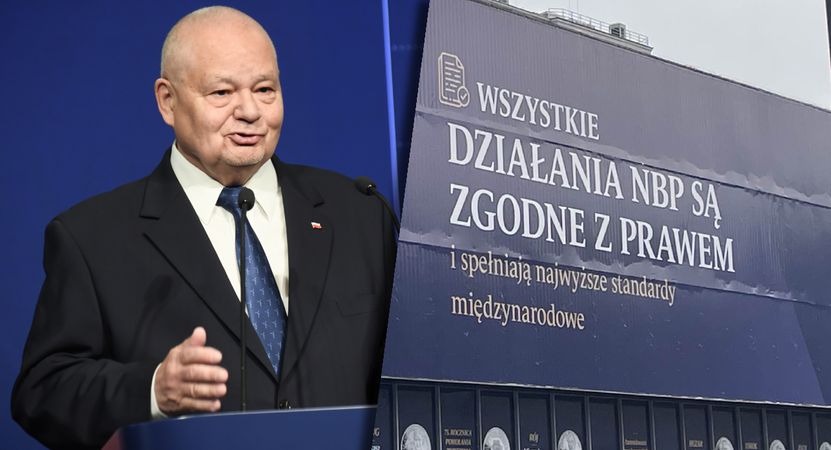 Dzieje się w NBP. Jest nowy komunikat. Wywiesili na budynku