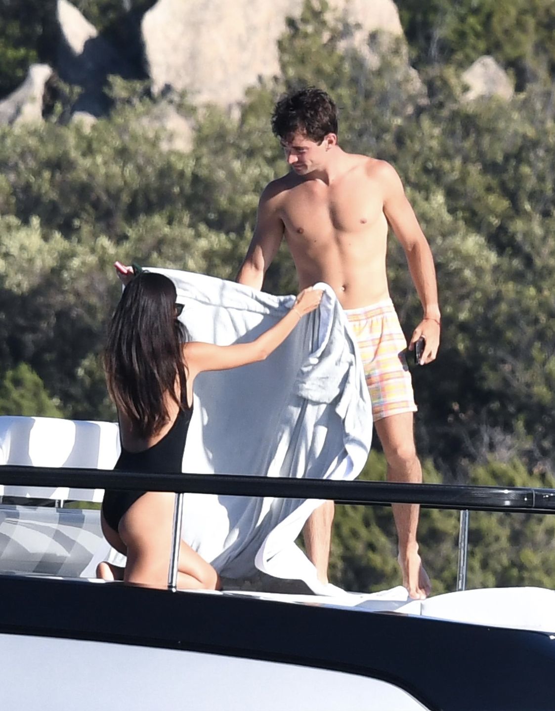 Charles Leclerc i Alexandra Saint Mleux 