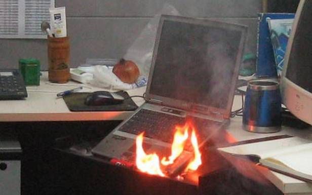 UL1604 gwarantuje, że laptop nie będzie źródłem iskier ani ognia