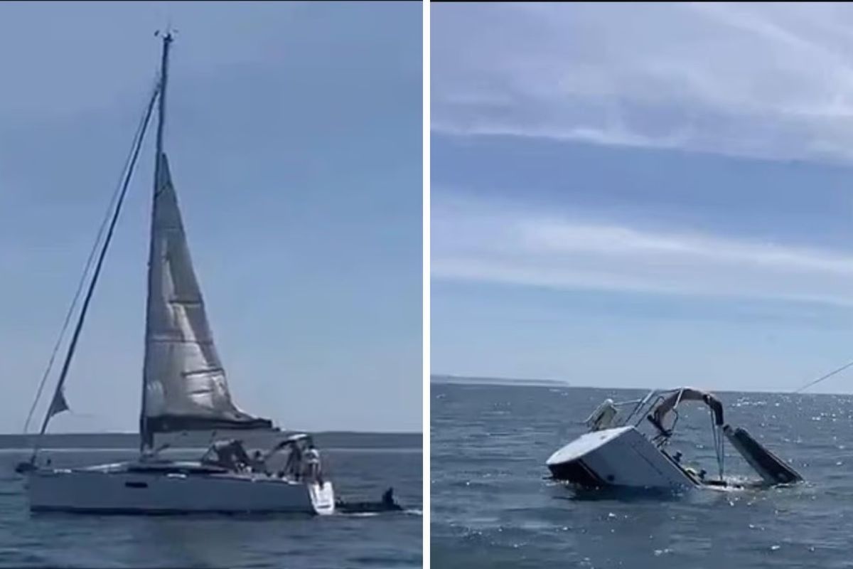 Zatopiły jacht w Portugalii i przestraszyły turystów. Powód zaskakuje