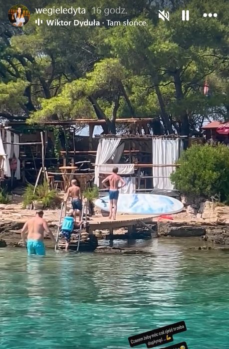 Rodzinne wakacje Roksany Węgiel i Kevina Mgleja