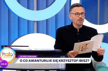 Krzysztof Ibisz w programie "Halo tu Polsat"